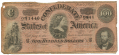 CS $100 NOTE 1864
