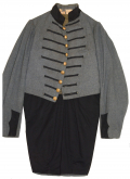 1850’s MILITIA TAIL COAT WITH STAFF BUTTONS
