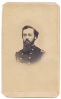 CDV OF FEDERAL MEDICAL OFFICER W/ DOUBLE BREASTED FROCK