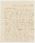 JUNE 1863 UNION SOLDIER LETTER—BREVET BRIGADIER  GENERAL  ISAAC DYER, 15TH MAINE INFANTRY