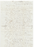 OCTOBER 1863 UNION SOLDIER LETTER—BREVET BRIGADIER  GENERAL  ISAAC DYER, 15TH MAINE INFANTRY