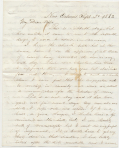 SEPTEMBER 1863 UNION SOLDIER LETTER—BREVET BRIGADIER  GENERAL  ISAAC DYER, 15TH MAINE INFANTRY