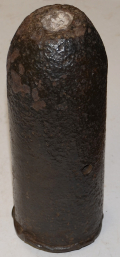 US 3.67 INCH 20 POUND PARROTT SHELL RECOVERED IN VIRGINIA
