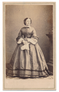 CDV OF MISS HARRIET LANE