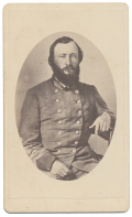 CDV, POST WAR COPY OF UNIDENTIFIED C.S. CAPTAIN