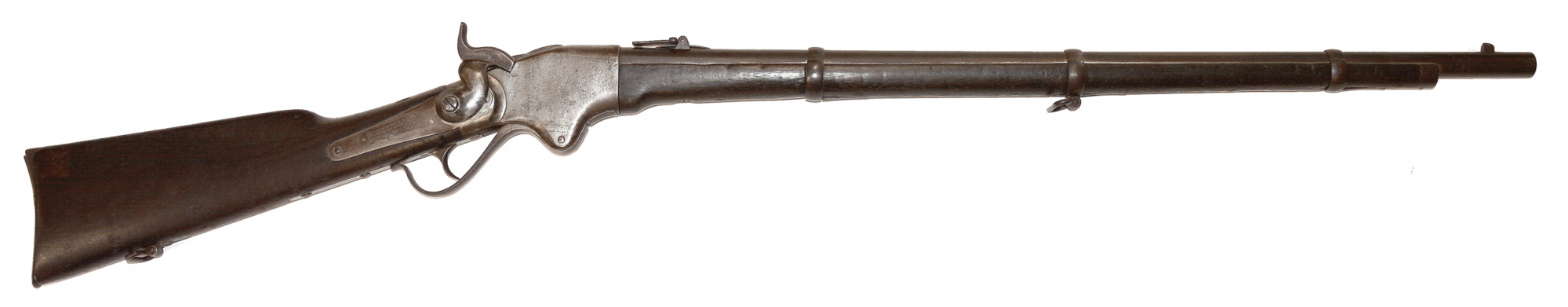 REMARKABLE CONFEDERATE “CAPTURED AND COLLECTED” ID’D OHIO SHARPSHOOTERS SPENCER RIFLE