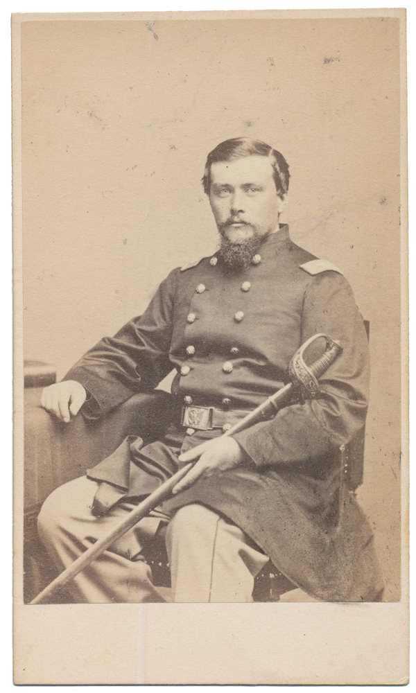 CDV OF COL. CHARLES R. CODMAN, 45TH MASS. INFANTRY