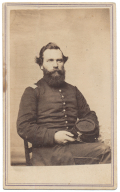 CDV OF UNIDENTIFIED FEDERAL INFANTRY OFFICER