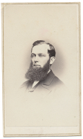 CDV OF SAMUEL W. TANNER, 44TH NY INF. & 12TH NY CAV.