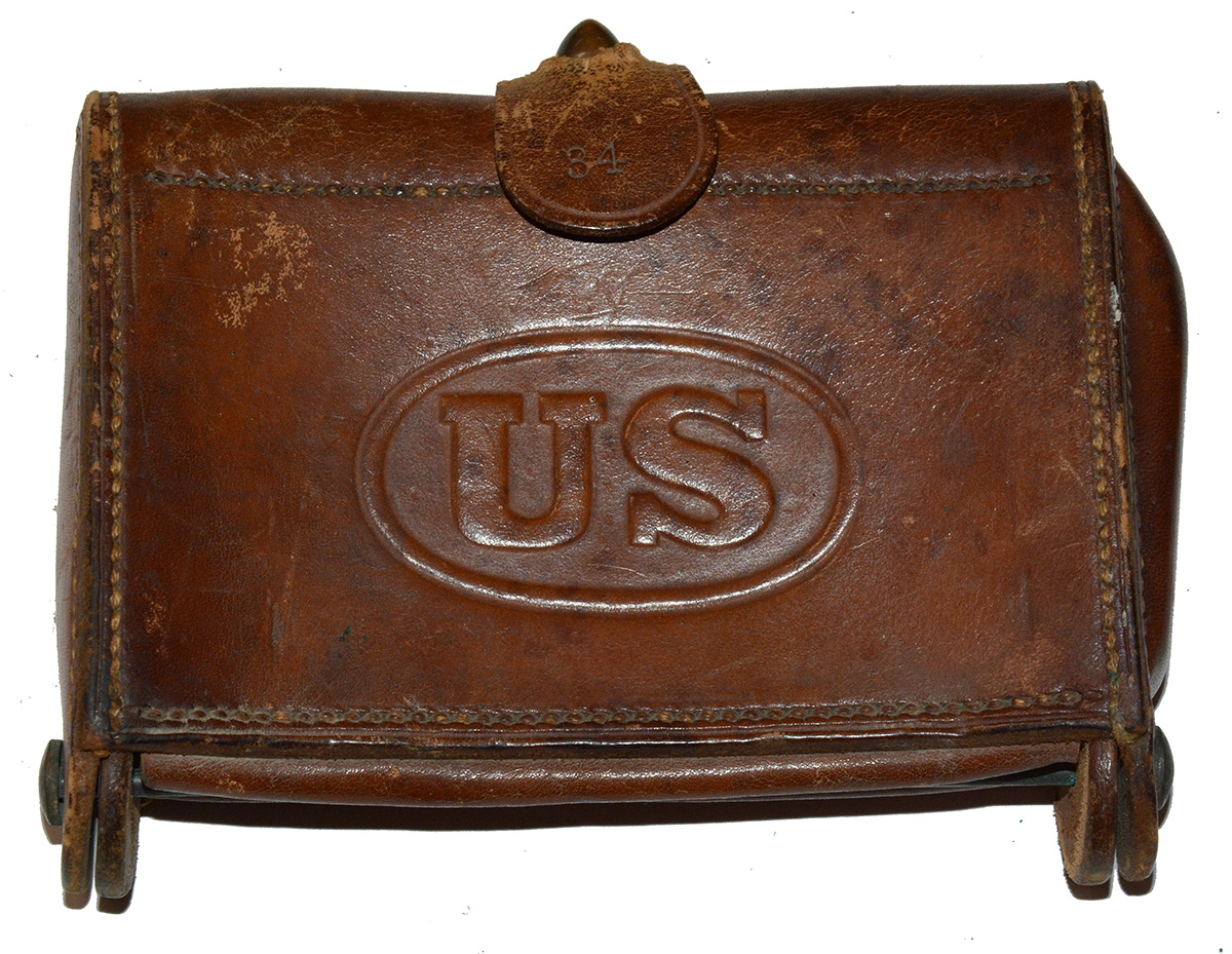 ARSENAL MARKED 1908 MCKEEVER CARTRIDGE BOX 