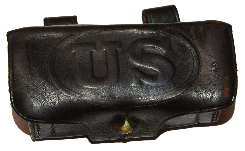 SPAN-AM WAR POUCH FOR .38 CAL. REVOLVER CARTRIDGES