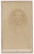 CDV OF POSSIBLE CONFEDERATE SOLDIER, MOBILE BACKMARK