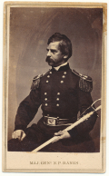 CDV OF U.S. GENERAL NATHANIEL P. BANKS