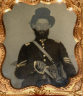 EARLY WAR CONFEDERATE SERGEANT WITH SABER EX-BILL TURNER