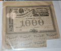 CONFEDERATE STATES OF AMERICA $1,000 BOND