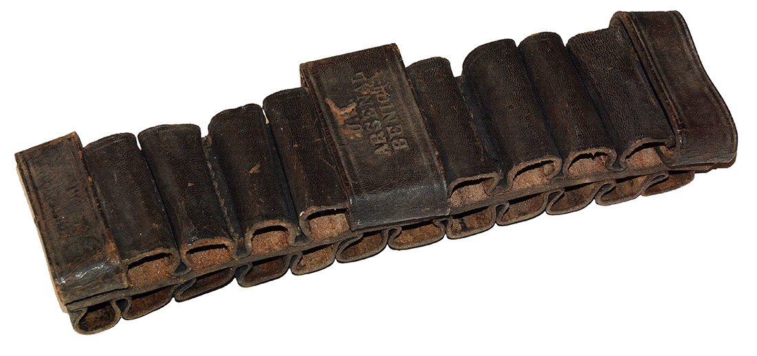 VERY RARE SET OF MODEL 1874 HAZEN LOOPS, ARSENAL MARKED