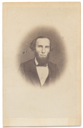 CDV OF THE FIRST CONFEDERATE SECRETARY OF WAR – LEROY P. WALKER