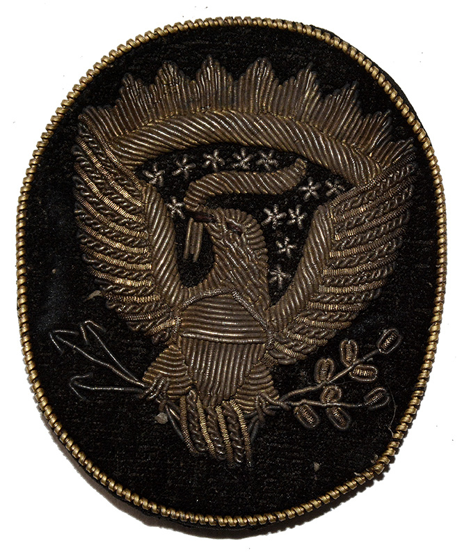 EXCELLENT CIVIL WAR OFFICER’S HARDEE HAT SIDE EAGLE