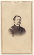 CDV OF LOUIS R. FRANCINE, 7TH NEW JERSEY INFANTRY, MORTALLY WOUNDED AT GETTYSBURG