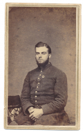 LATE WAR CDV OF 2ND CORPS PRIVATE