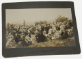 1910 ALBUMEN OF 20TH NEW YORK VETERAN ASSOCIATION REUNION ON LITTLE ROUND TOP, GETTYSBURG