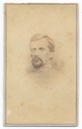 LITHOGRAPH CDV OF CONFEDERATE GENERAL JOHN PEGRAM – RICHMOND PHOTOGRAPHER