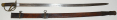 CLASSIC CONFEDERATE ENLISTED CAVALRY SABER AND WOOD SCABBARD BY HAMMOND MARSHALL OR KRAFT, GOLDSCHMIDT AND KRAFT 