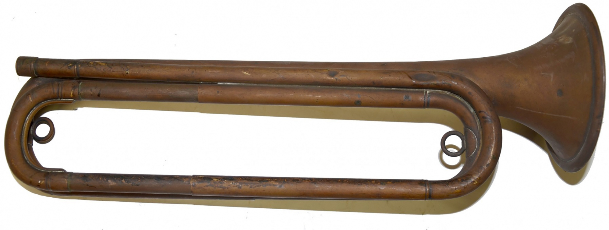 U.S. REGULATION BUGLE, CIRCA 1920’S-1940’S — Horse Soldier