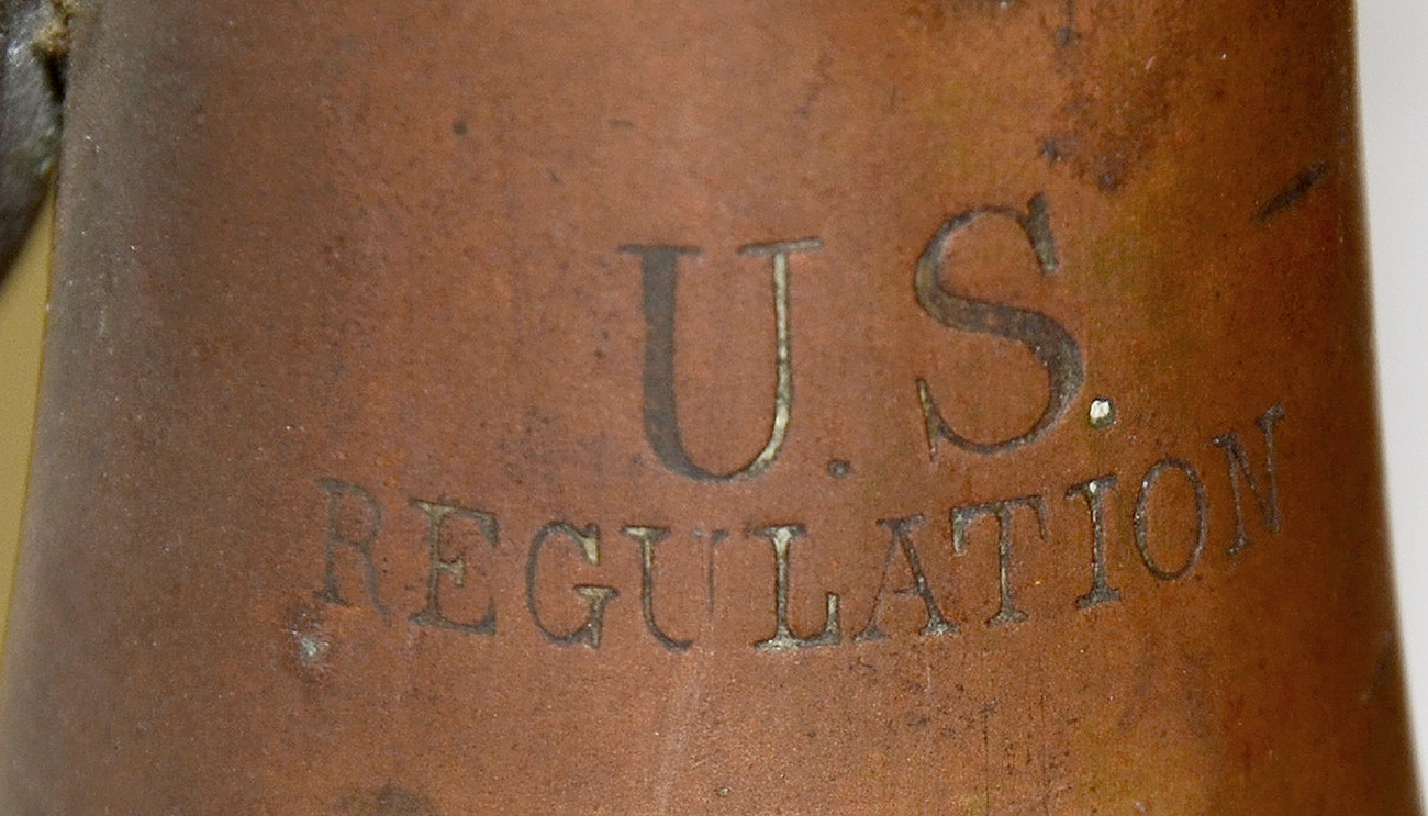 U.S. REGULATION BUGLE, CIRCA 1920’S-1940’S — Horse Soldier