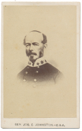 CIVIL WAR PERIOD LITHOGRAPH OF GENERAL JOSEPH E. JOHNSTON 