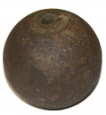 CONFEDERATE 12-POUNDER BORMAN CANNON BALL FROM GETTYSBURG
