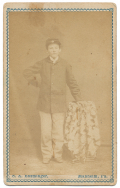 FULL STANDING VIEW OF 88TH PENNSYLVANIA DRUMMER