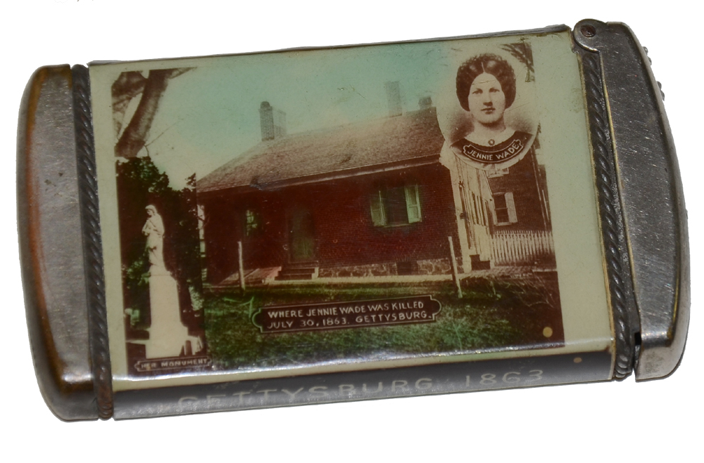 GETTYSBURG SOUVENIR MATCH SAFE — Horse Soldier