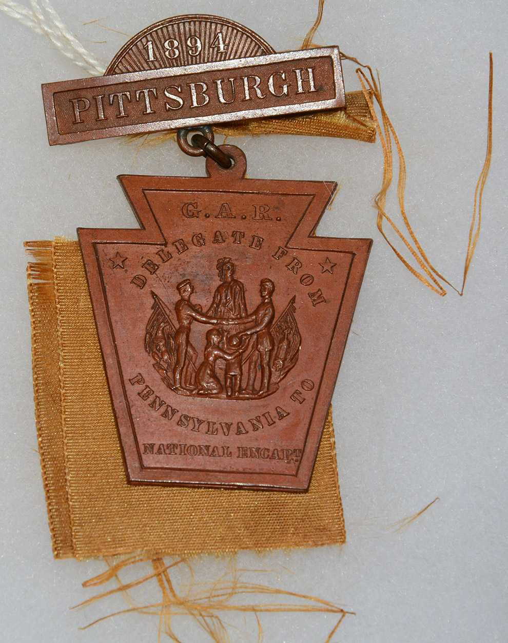 1894 PITTSBURG[H] GAR MEDAL