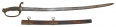 IMPORTED M-1850 FOOT OFFICER’S SWORD IDENTIFIED TO 82ND PA OFFICER