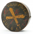 CANTEEN AND CUP WITH GETTYSBURG CAMPAIGN SERVICE AND BATTLE HONORS, BATTERY K 1st US LIGHT ARTILLERY: HORSE ARTILLERY!