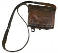 CONFEDERATE CARTRIDGE BOX WITH SHOULDER STRAP MADE FROM A RIFLE SLING