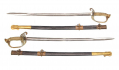 US MODEL 1852 NAVAL OFFICER’S PRESENTATION SWORD BY ROBY, IDENTIFIED TO PAYMASTER GEORGE E. MARTIN