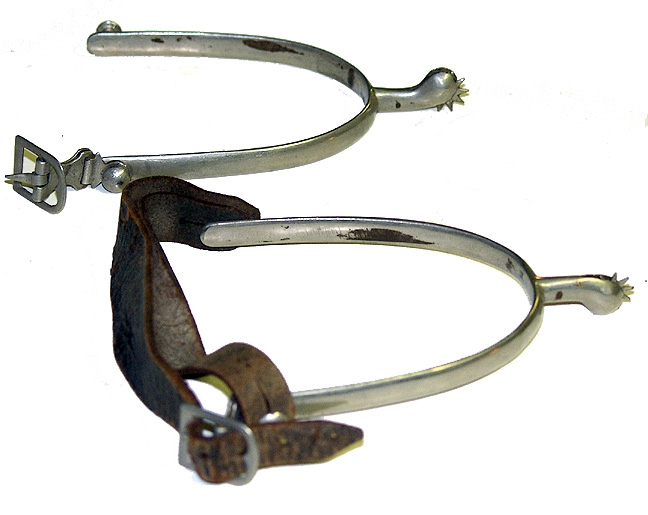 PAIR OF OFFICER'S SPURS, MODEL 1911