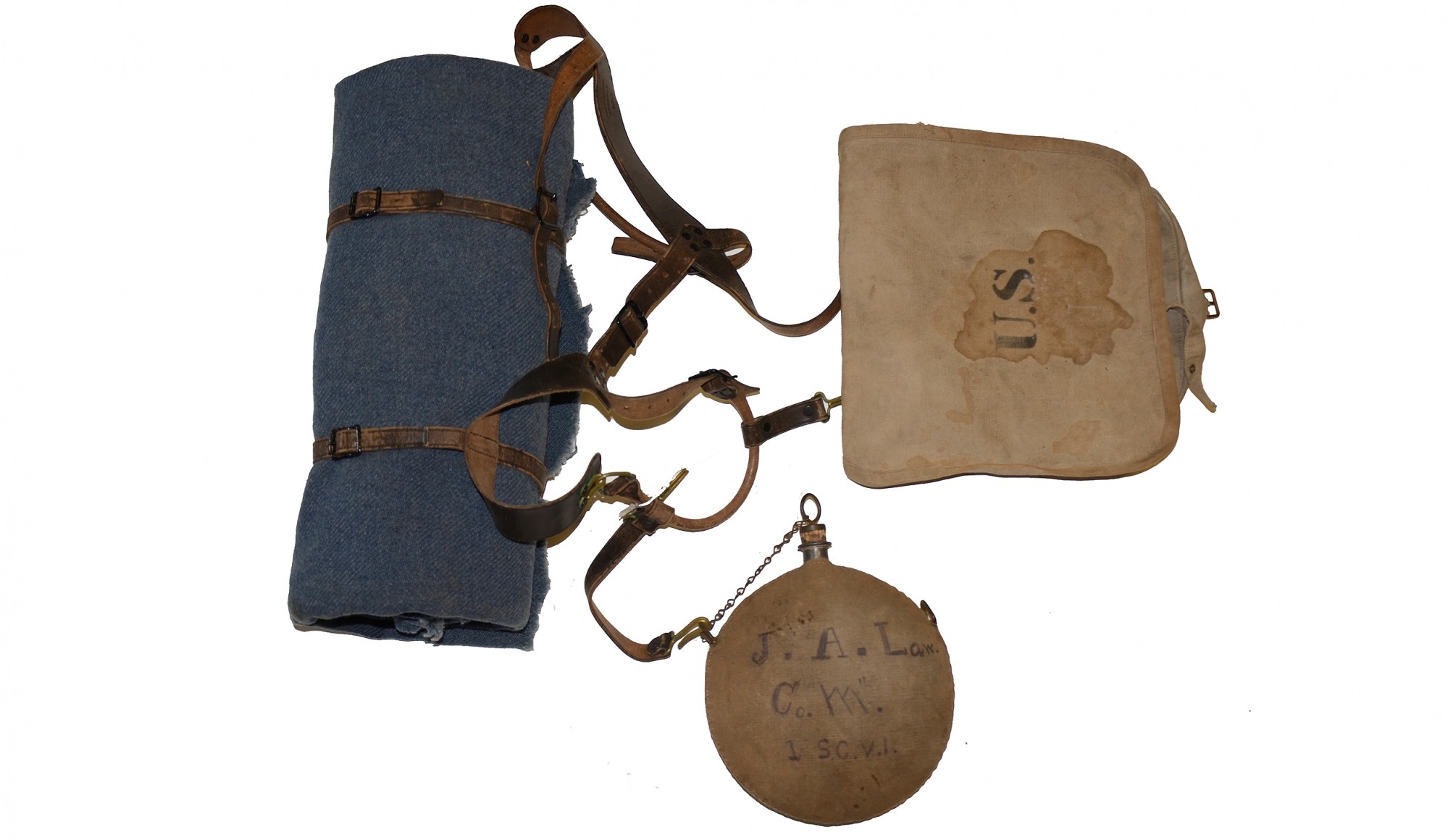 SPAN-AM WAR GROUPING IDENTIFIED TO J. A. LAW, CO. M, 1ST SOUTH CAROLINA VOLUNTEER INFANTRY  