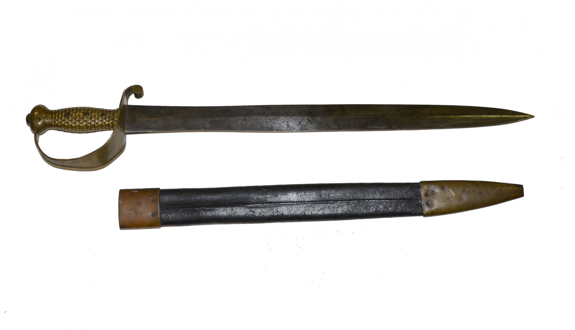 MODEL 1841 NAVAL CUTLASS BY AMES, DATED 1842