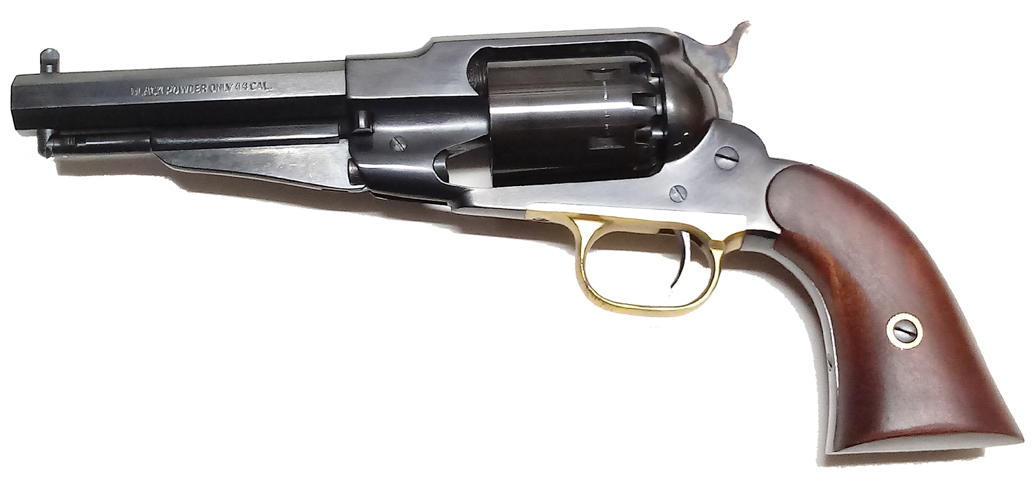 REPRODUCTION .44 REMINGTON BY PIETTA WITH CONVERSION CYLINDER — Horse