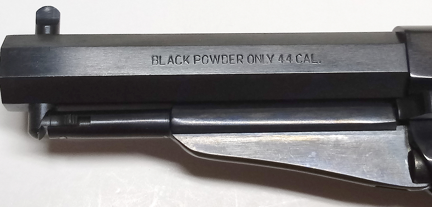 REPRODUCTION .44 REMINGTON BY PIETTA WITH CONVERSION CYLINDER — Horse