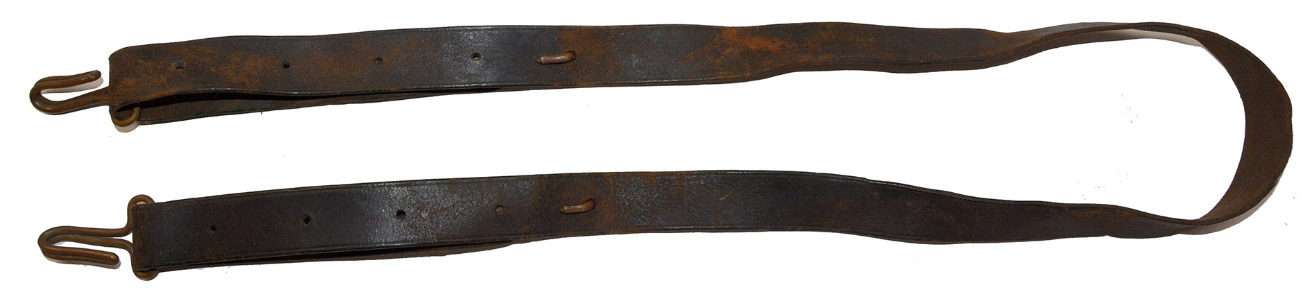 SCARCE U.S. PATTERN 1878 CANTEEN AND HAVERSACK LEATHER SHOULDER STRAP