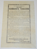 DIRECTIONS FOR USING GREENE’S CARBINE