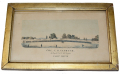PERIOD COLOR LITHOGRAPH SHOWING THE CAMP OF THE 56TH NEW YORK INFANTRY ALSO KNOWN AS THE XTH LEGION