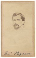 CDV OF CONFEDERATE GENERAL JOHN PEGRAM