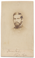 CDV OF KENTUCKY CONFEDERATE, MAJOR ROGERS PAGE