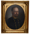 UNIDENTIFIED PORTRAIT OF AN AUSTRIAN OFFICER DATED 1874