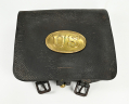 MODEL 1861 INFANTRY CARTRIDGE BOX OF JOHN DEANE, 3rd MASS MILITIA 1861 AND LATER MEDAL OF HONOR RECIPIENT FOR ACTIONS AT FORT STEDMAN WHILE IN THE 29th MASS 1862 – 1865